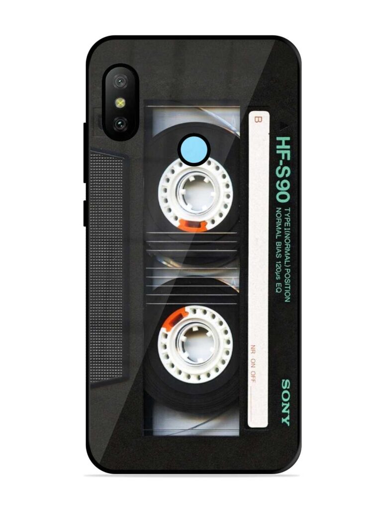 Sony Hf-S90 Cassette Glossy Metal Phone Cover for Xiaomi Redmi 6 Pro Zapvi