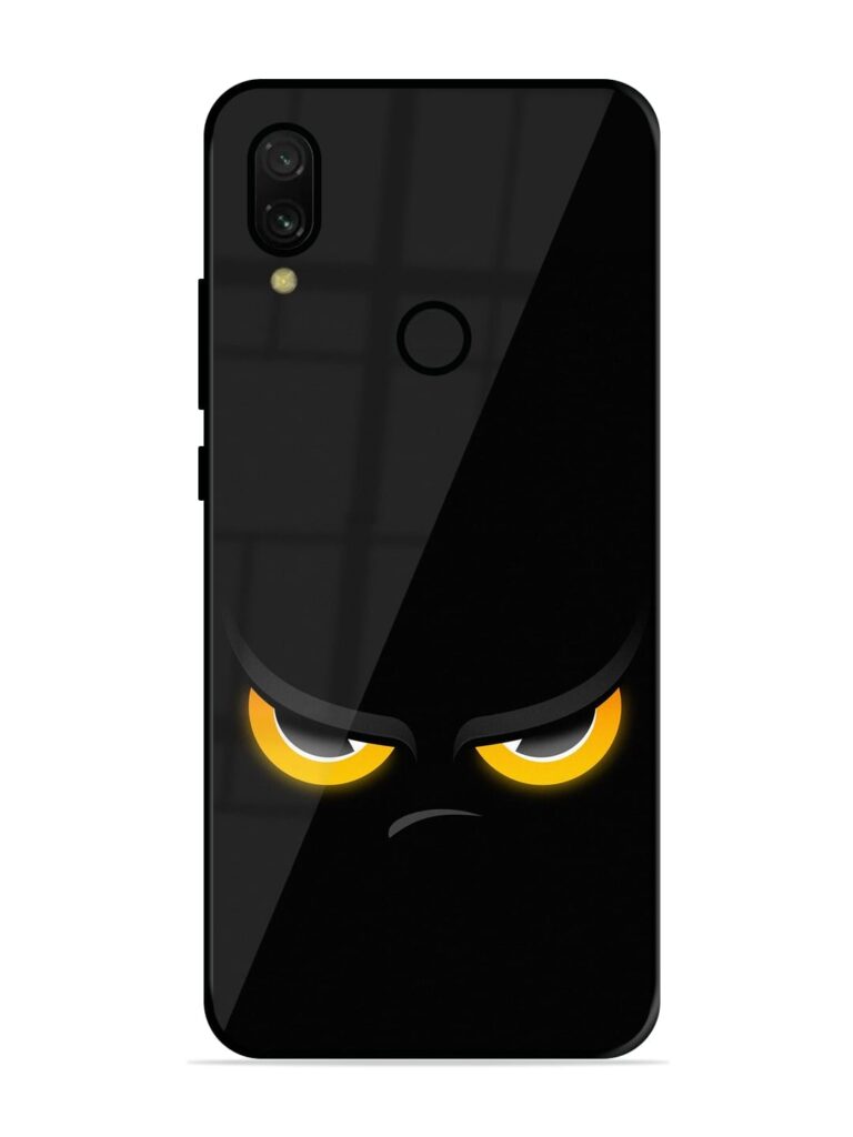 Cartoon Eye Glossy Metal Phone Cover for Xiaomi Redmi 7 Zapvi