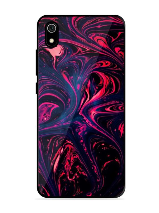 Abstract Background Glossy Metal Phone Cover for Xiaomi Redmi 7A Zapvi