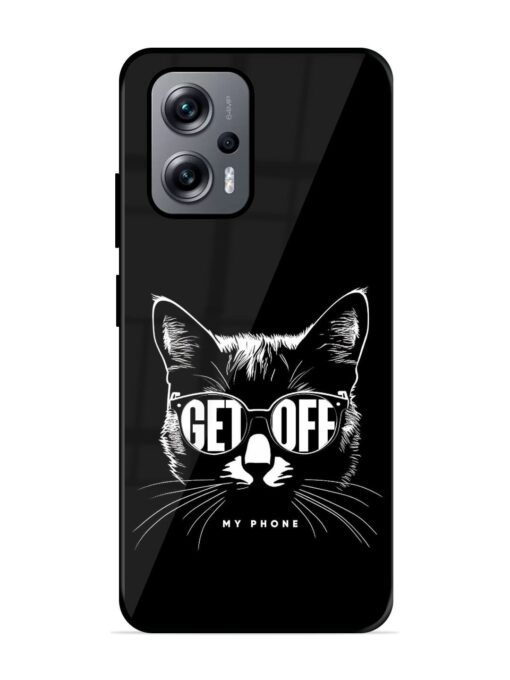 Get Off Glossy Metal TPU Phone Cover for Xiaomi Redmi K50I (5G) Zapvi