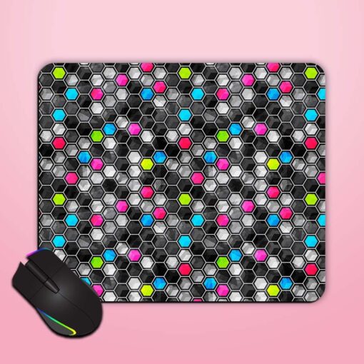 Grid Seamless Pattern Mouse Pad Zapvi