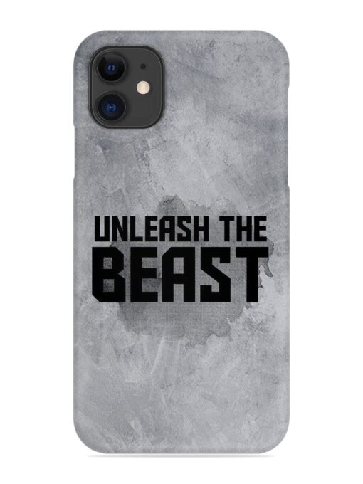 Unleash The Beast Snap Case for Apple Iphone 11 Zapvi