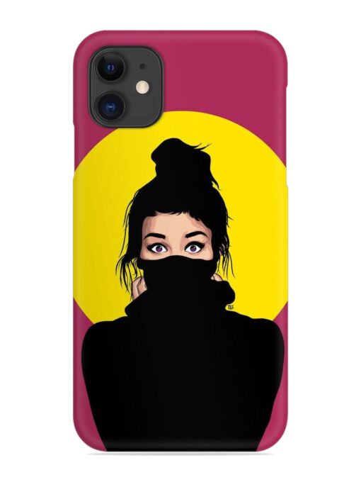 Girly Vector Snap Case for Apple Iphone 11 Zapvi