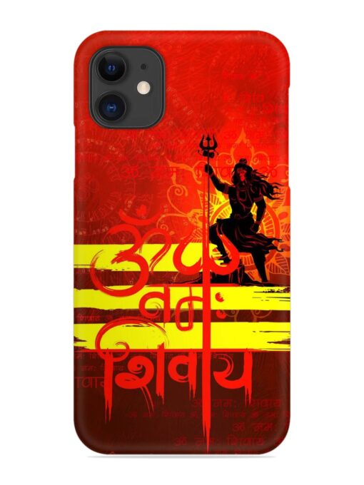 Illustration Lord Shiva Snap Case for Apple Iphone 11 Zapvi