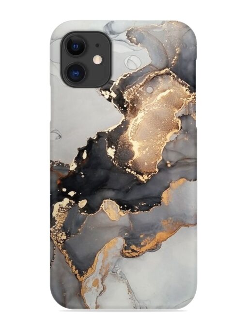 Luxury Abstract Fluid Snap Case for Apple Iphone 11 Zapvi