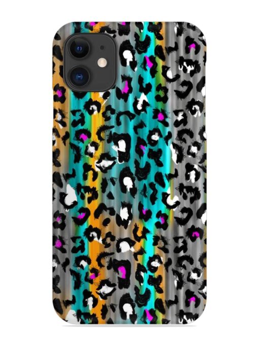Mix Animal Skin Snap Case for Apple Iphone 11 Zapvi