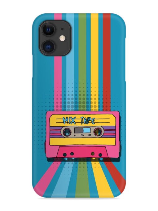 Mix Tape Vactor Snap Case for Apple Iphone 11 Zapvi