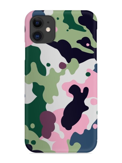 Seamless Funky Camouflage Snap Case for Apple Iphone 12 Mini Zapvi