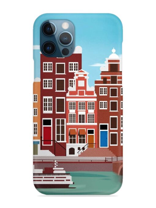 Scenery Architecture Amsterdam Landscape Snap Case for Apple Iphone 12 Pro Zapvi