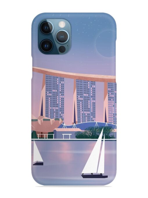 Singapore Scenery Architecture Snap Case for Apple Iphone 12 Pro Zapvi