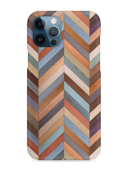 Seamless Wood Parquet Snap Case for Apple Iphone 12 Pro Zapvi