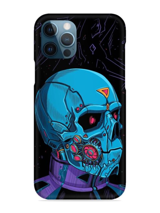 Skull Robo Vector Snap Case for Apple Iphone 12 Pro Zapvi
