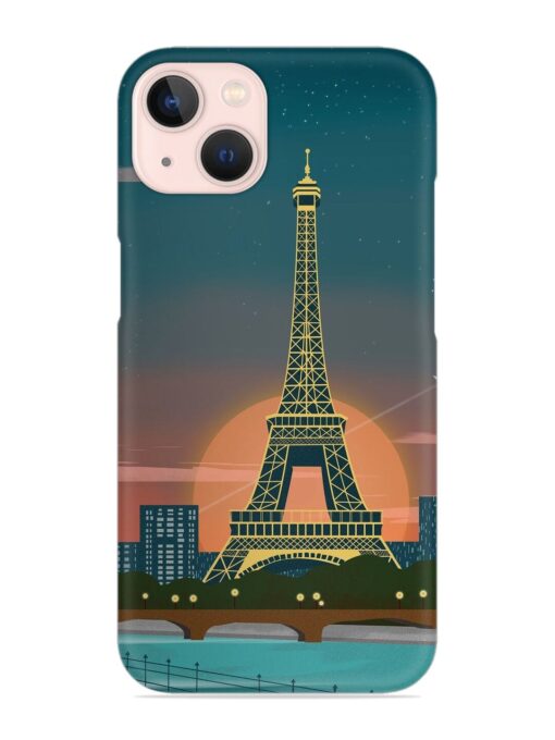 Scenery Architecture France Paris Snap Case for Apple Iphone 13 Mini Zapvi
