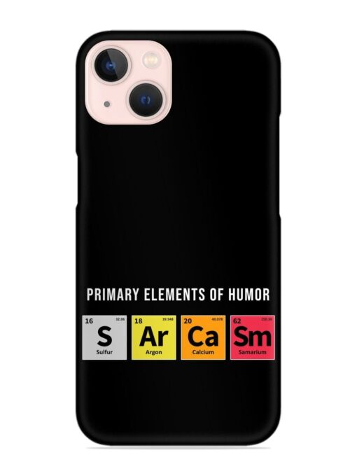 Primary Elements Humor Snap Case for Apple Iphone 13 Mini Zapvi