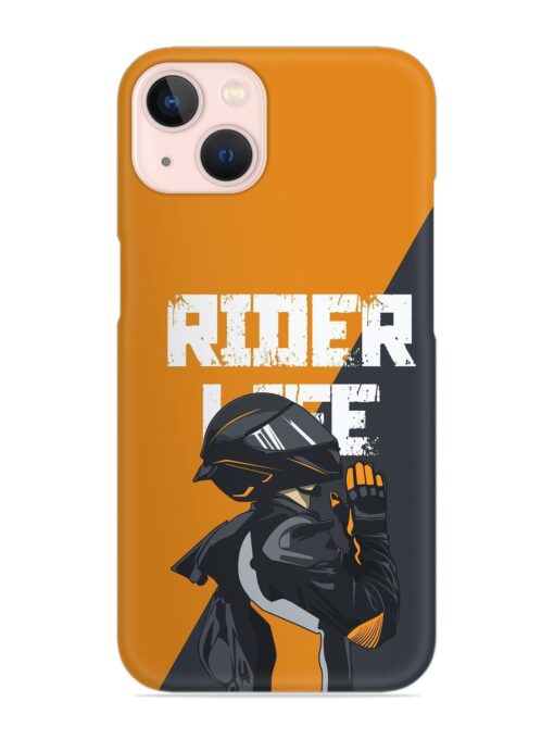 Rider Life Snap Case for Apple Iphone 13 Mini Zapvi