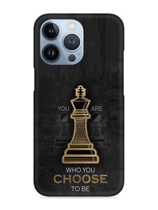 You Are Who Choose To Be Snap Case for Apple Iphone 13 Pro Zapvi