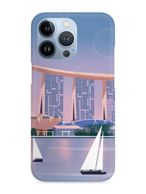 Singapore Scenery Architecture Snap Case for Apple Iphone 13 Pro Zapvi