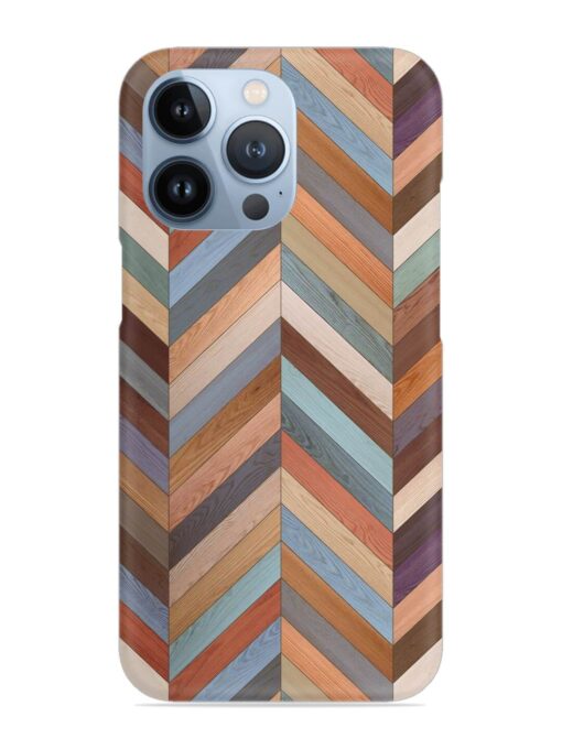 Seamless Wood Parquet Snap Case for Apple Iphone 13 Pro Zapvi