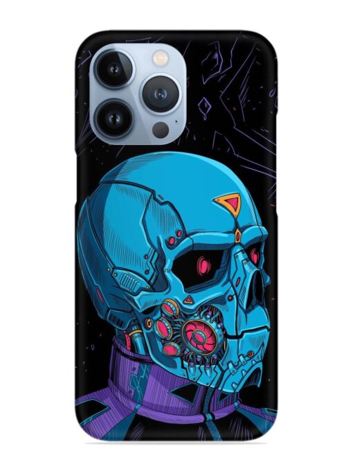 Skull Robo Vector Snap Case for Apple Iphone 13 Pro Zapvi