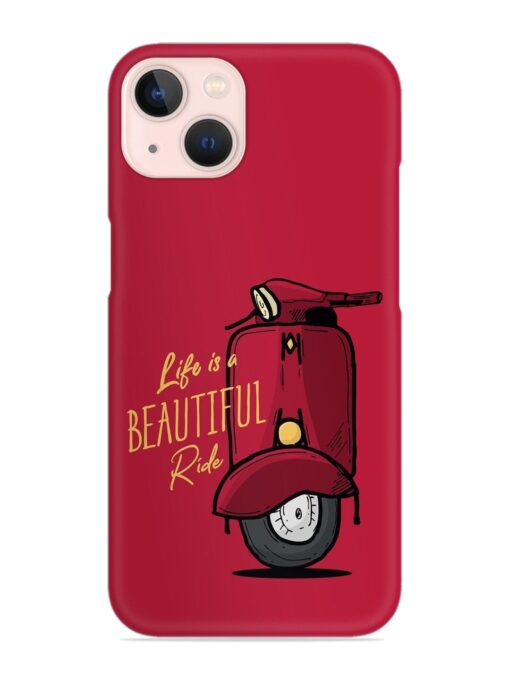 Life Is Beautiful Rides Snap Case for Apple Iphone 14 Plus Zapvi