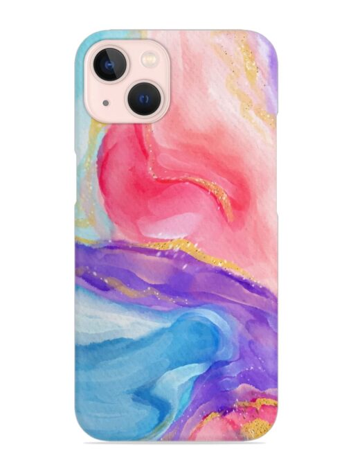 Watercolor Gradient Snap Case for Apple Iphone 14 Plus Zapvi