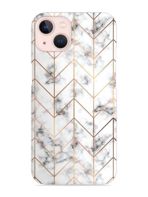 Vector Marble Texture Snap Case for Apple Iphone 14 Plus Zapvi