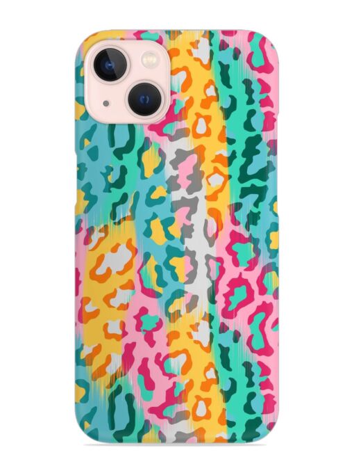 Seamless Vector Colorful Snap Case for Apple Iphone 14 Plus Zapvi