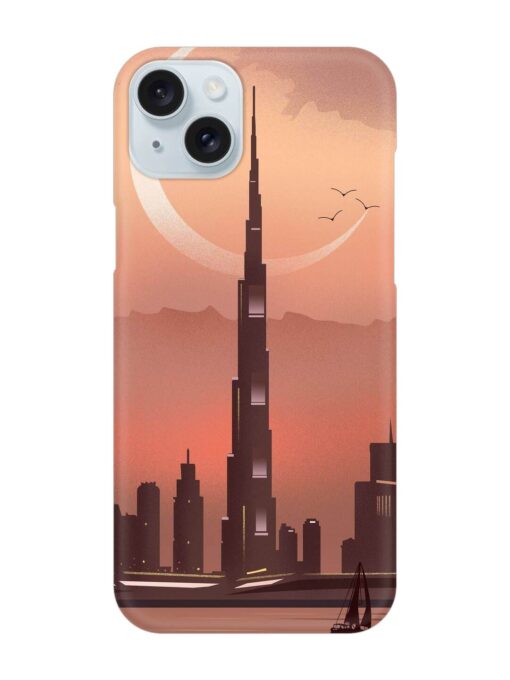 Landmark Burj Khalifa Snap Case for Apple Iphone 15 Plus Zapvi
