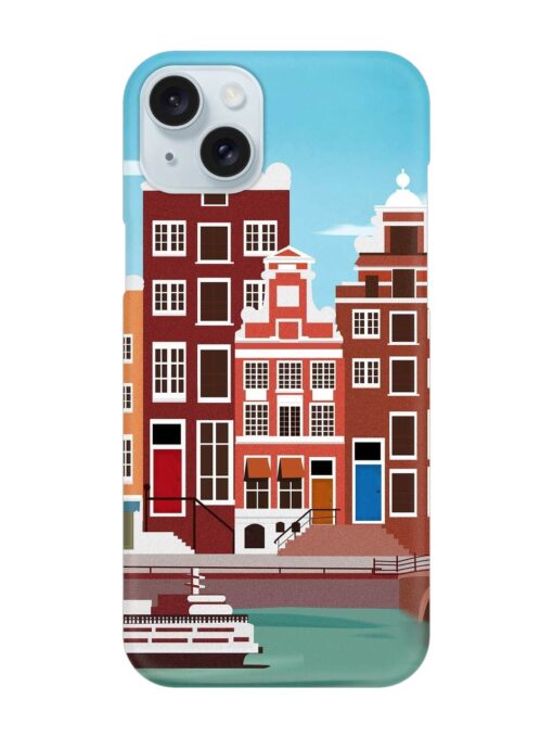Scenery Architecture Amsterdam Landscape Snap Case for Apple Iphone 15 Plus Zapvi