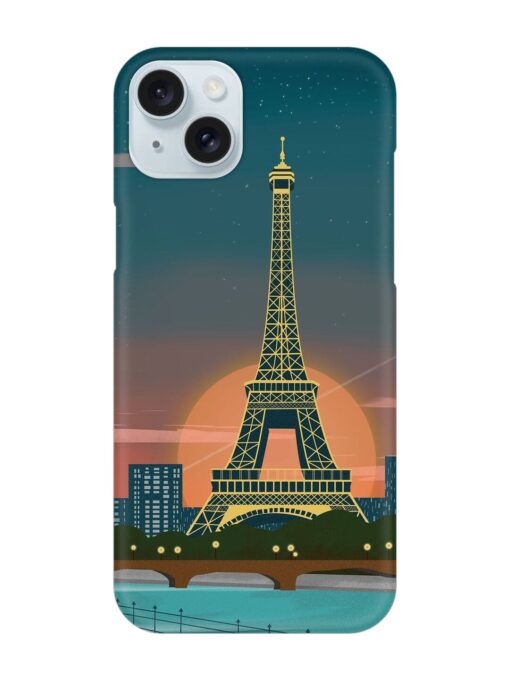 Scenery Architecture France Paris Snap Case for Apple Iphone 15 Plus Zapvi