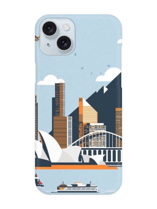Sydney Opera Landscape Snap Case for Apple Iphone 15 Plus Zapvi
