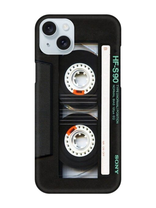Sony Hf-S90 Cassette Snap Case for Apple Iphone 15 Plus Zapvi