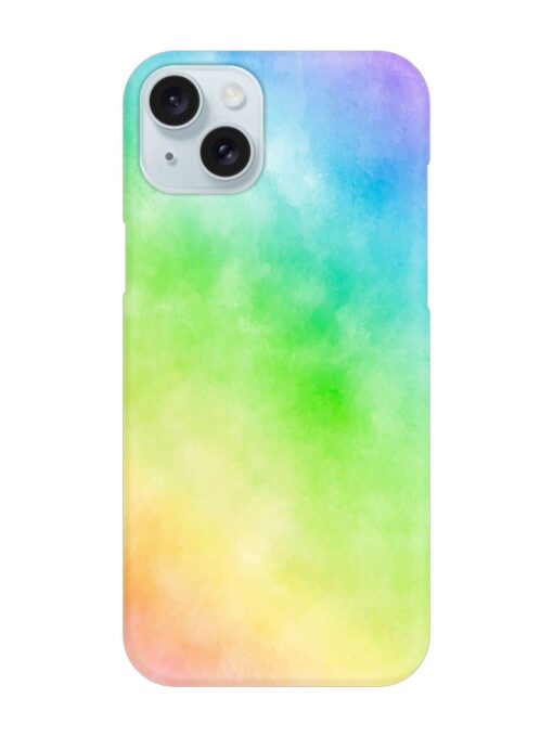 Watercolor Mixture Snap Case for Apple Iphone 15 Plus Zapvi