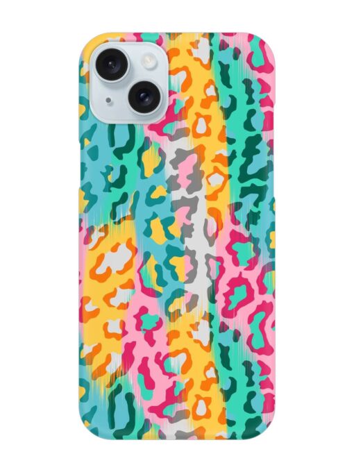 Seamless Vector Colorful Snap Case for Apple Iphone 15 Plus Zapvi