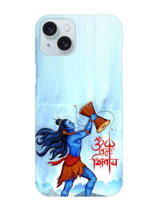 Illustration Lord Shiva Snap Case for Apple Iphone 15 Plus Zapvi