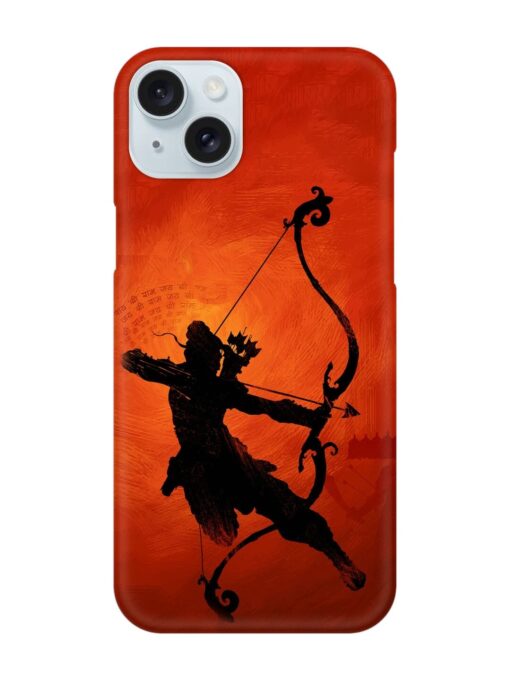 Illustration Lord Rama Snap Case for Apple Iphone 15 Plus Zapvi