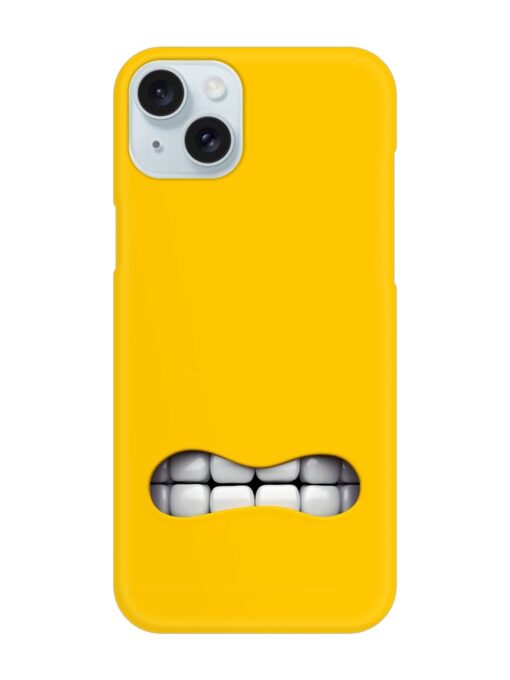 Mouth Character On Snap Case for Apple Iphone 15 Plus Zapvi