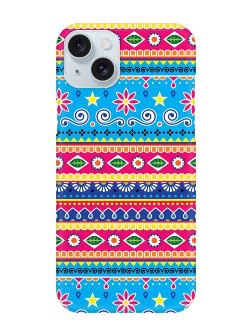 Indian Seamless Snap Case for Apple Iphone 15 Plus Zapvi