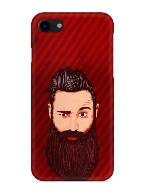 Beardo Man Snap Case for Apple Iphone 7 Zapvi