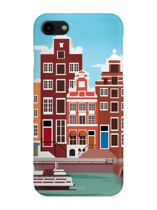 Scenery Architecture Amsterdam Landscape Snap Case for Apple Iphone 7 Zapvi