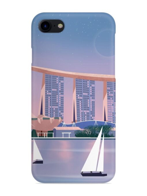 Singapore Scenery Architecture Snap Case for Apple Iphone 7 Zapvi