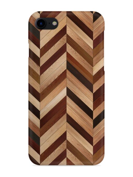 Seamless Wood Parquet Snap Case for Apple Iphone 7 Zapvi