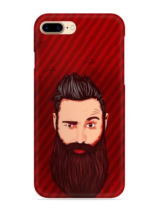 Beardo Man Snap Case for Apple Iphone 7 Plus Zapvi