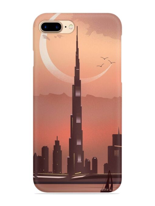 Landmark Burj Khalifa Snap Case for Apple Iphone 7 Plus Zapvi
