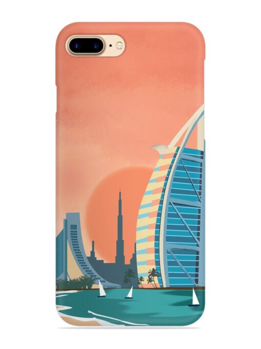 Dubai Architectural Scenery Snap Case for Apple Iphone 7 Plus Zapvi