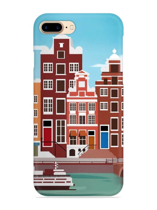 Scenery Architecture Amsterdam Landscape Snap Case for Apple Iphone 7 Plus Zapvi