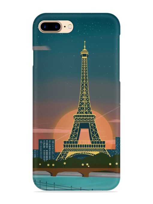 Scenery Architecture France Paris Snap Case for Apple Iphone 7 Plus Zapvi