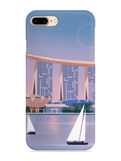 Singapore Scenery Architecture Snap Case for Apple Iphone 7 Plus Zapvi