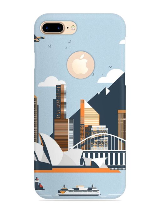 Sydney Opera Landscape Snap Case for Apple Iphone 7 Plus (Logo Cut) Zapvi