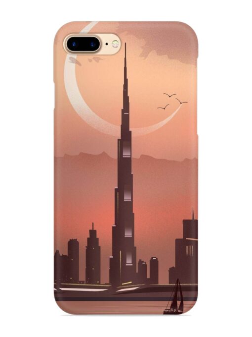 Landmark Burj Khalifa Snap Case for Apple Iphone 8 Plus Zapvi
